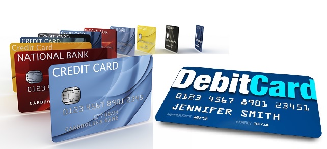 Phân biệt thẻ credit và debit tín dụng ghi nợ ATM