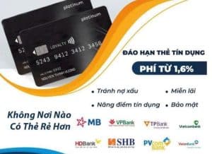 Dịch vụ rút tiền đáo hạn thẻ tín dụng quận Tân Phú TP HCM 